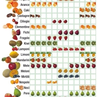 Verdura e frutta di stagione
